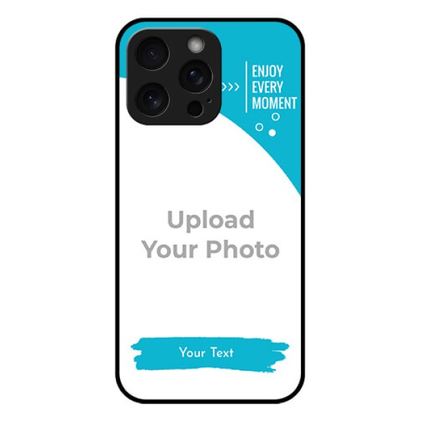 iPhone 15 Pro Max Custom Glass Phone Case - Happy Moment Design