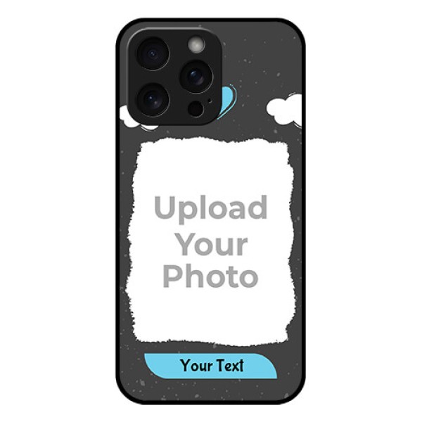 iPhone 15 Pro Max Custom Glass Phone Case - Splashes With Love Doodles Design iPhone 15 Pro Max Custom Glass Phone Case - Splashes With Love Doodles Design