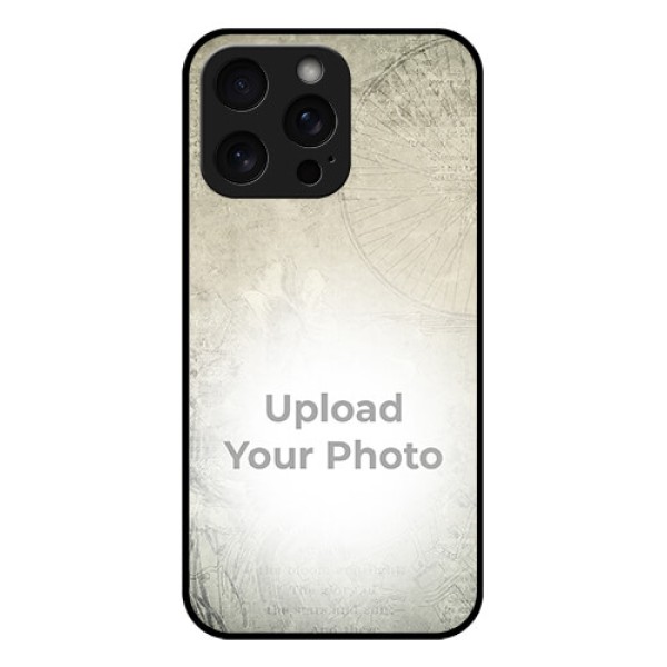 iPhone 15 Pro Max Custom Glass Phone Case - With Vintage Design