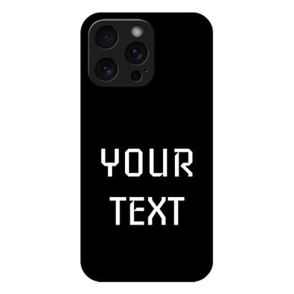 iPhone 15 Pro Max Custom Glass Phone Case - Your Name Design