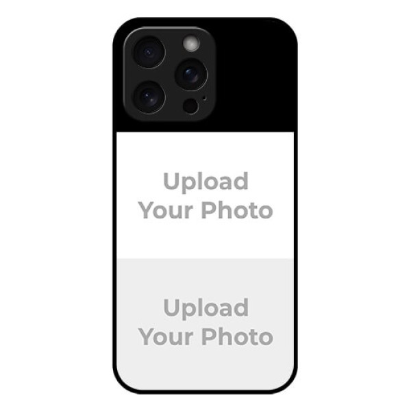 iPhone 15 Pro Max Custom Glass Phone Case - 2 Images Design