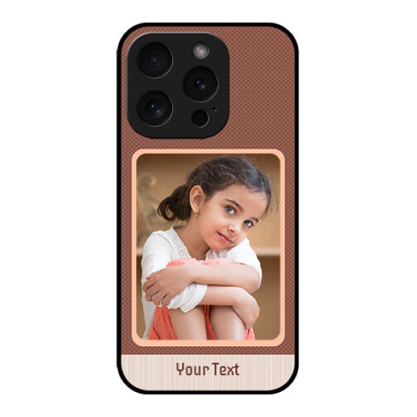 Apple iPhone 15 Pro Custom Glass Phone Case - Simple Pic Upload Design Apple iPhone 15 Pro Custom Glass Phone Case - Simple Pic Upload Design