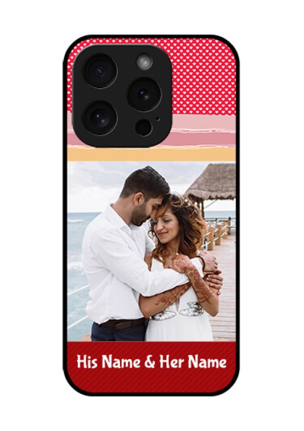 Apple iPhone 15 Pro Custom Glass Phone Case - Premium Case Design