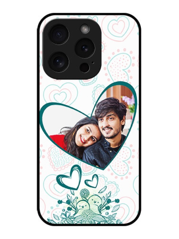 Custom Apple iPhone 15 Pro Custom Glass Phone Case - Premium Couple Design