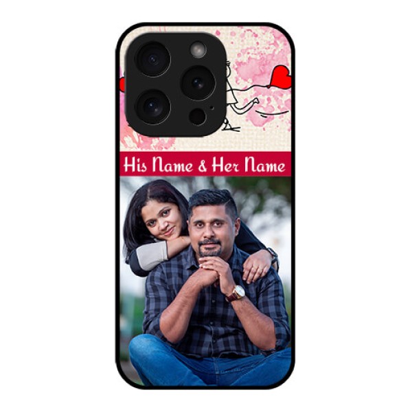 Apple iPhone 15 Pro Custom Glass Phone Case - You And Me Case Design