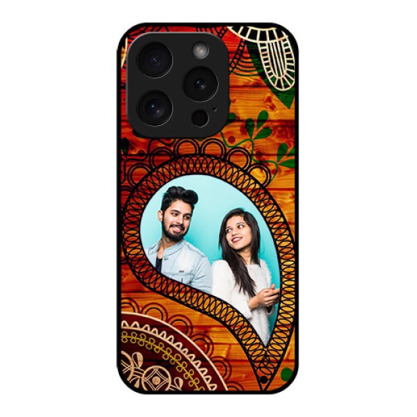 Apple iPhone 15 Pro Custom Glass Phone Case - Abstract Colorful Design Apple iPhone 15 Pro Custom Glass Phone Case - Abstract Colorful Design