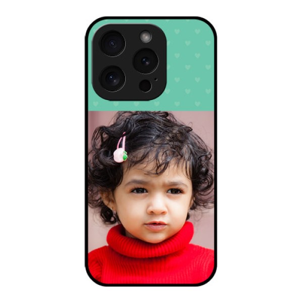 Apple iPhone 15 Pro Custom Glass Phone Case - Lovers Picture Design