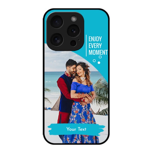 Apple iPhone 15 Pro Custom Glass Phone Case - Happy Moment Design