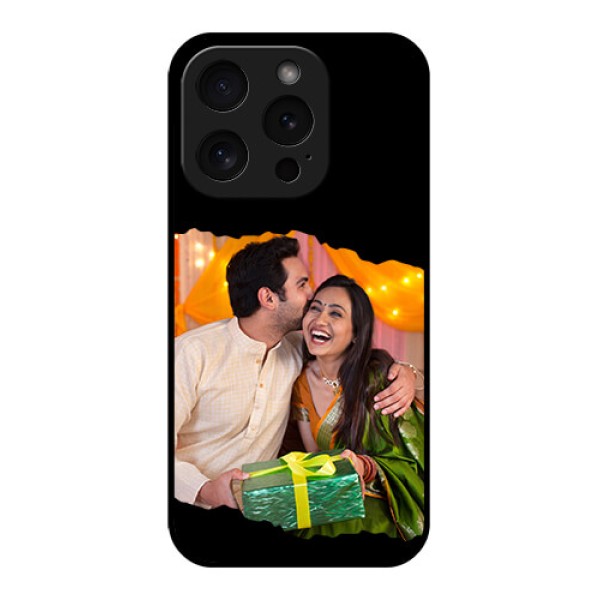 Apple iPhone 15 Pro Custom Glass Phone Case - Tear - Off Design Apple iPhone 15 Pro Custom Glass Phone Case - Tear - Off Design