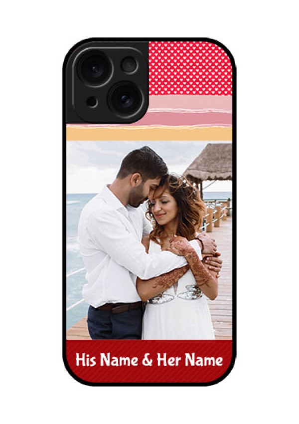 Apple iPhone 15 Custom Glass Phone Case - Premium Case Design