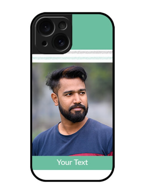 Custom Apple iPhone 15 Custom Glass Phone Case - Premium Cases For Girls