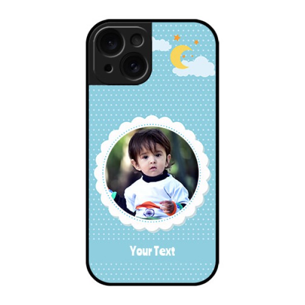 Apple iPhone 15 Custom Glass Phone Case - Violet Pattern Design Apple iPhone 15 Custom Glass Phone Case - Violet Pattern Design