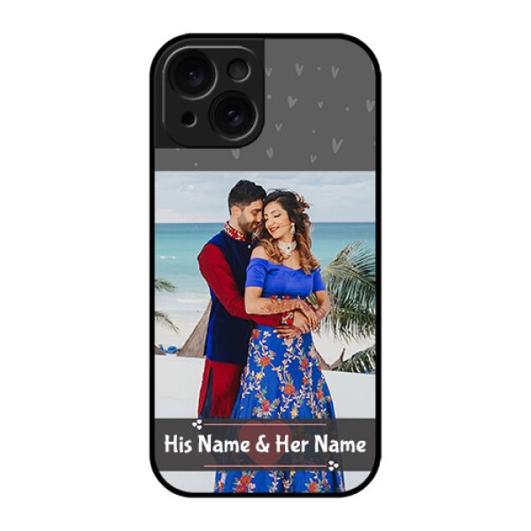Apple iPhone 15 Custom Glass Phone Case - Buy Love Design With Photo Online Apple iPhone 15 Custom Glass Phone Case - Buy Love Design With Photo Online