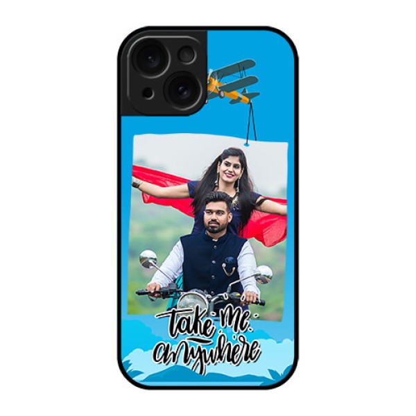 Apple iPhone 15 Custom Glass Phone Case - Traveller Design