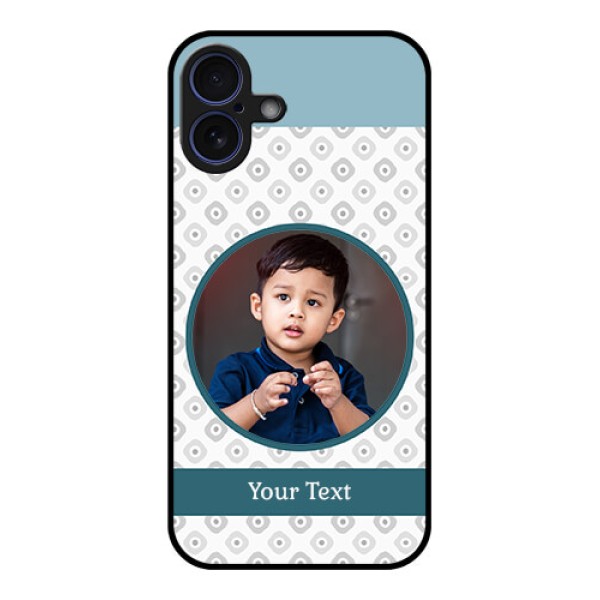 iPhone 16 Plus Custom Glass Phone Case - Premium Cover Design