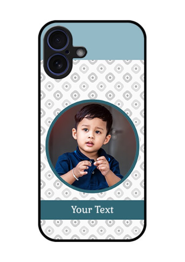 iPhone 16 Plus Custom Glass Phone Case - Premium Cover Design