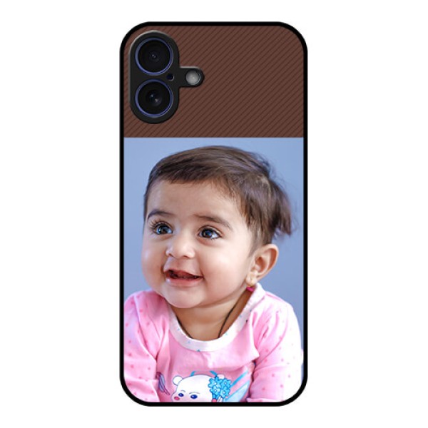 iPhone 16 Plus Custom Glass Phone Case - Elegant Case Design