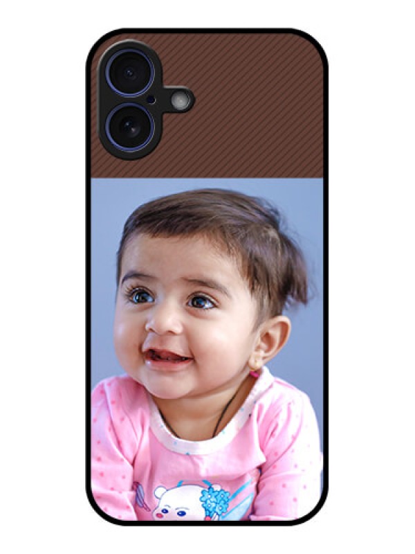 Custom iPhone 16 Plus Custom Glass Phone Case - Elegant Case Design