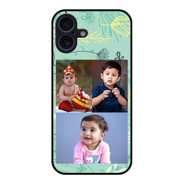 iPhone 16 Plus Custom Glass Phone Case - Forever Family Design