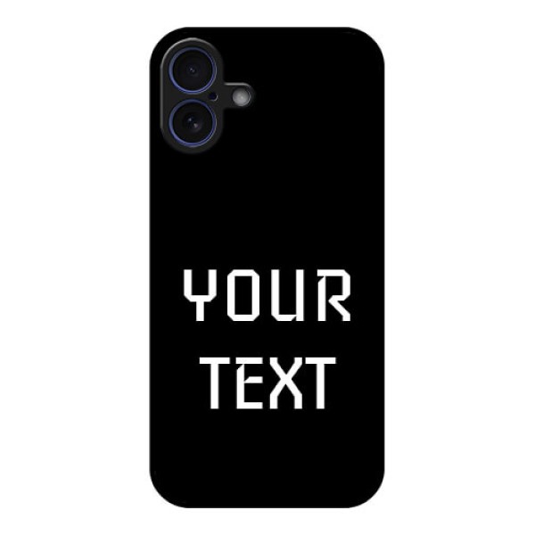 iPhone 16 Plus Custom Glass Phone Case - Your Name Design