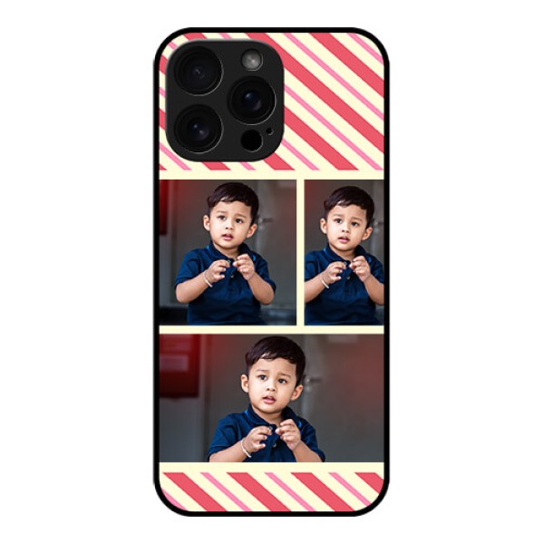 iPhone 16 Pro Max Custom Glass Phone Case - Picture Upload Mobile Case Design iPhone 16 Pro Max Custom Glass Phone Case - Picture Upload Mobile Case Design