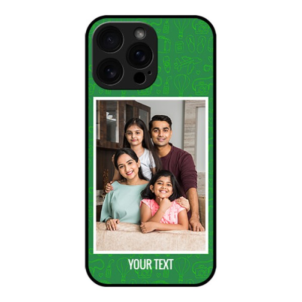 iPhone 16 Pro Max Custom Glass Phone Case - Picture Upload Design