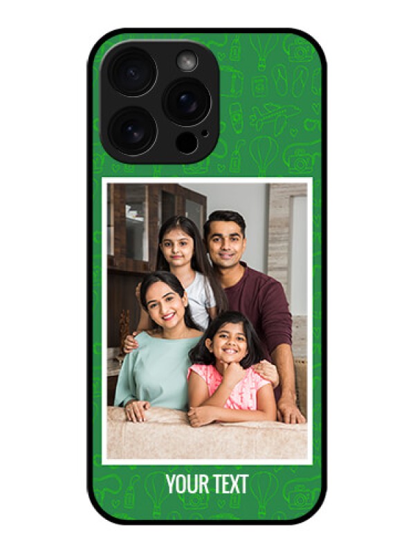 Custom iPhone 16 Pro Max Custom Glass Phone Case - Picture Upload Design