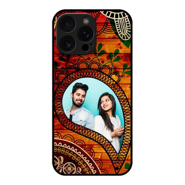 iPhone 16 Pro Max Custom Glass Phone Case - Abstract Colorful Design iPhone 16 Pro Max Custom Glass Phone Case - Abstract Colorful Design