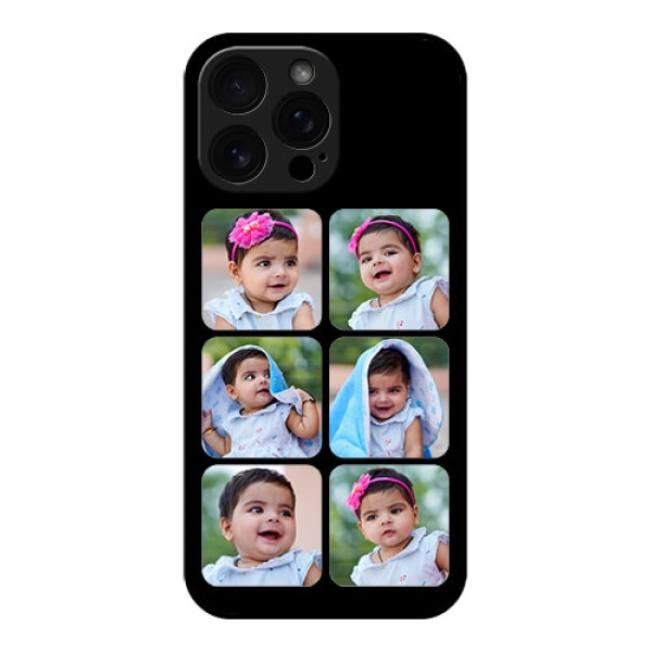 iPhone 16 Pro Max Custom Glass Phone Case - Multiple Pictures Design