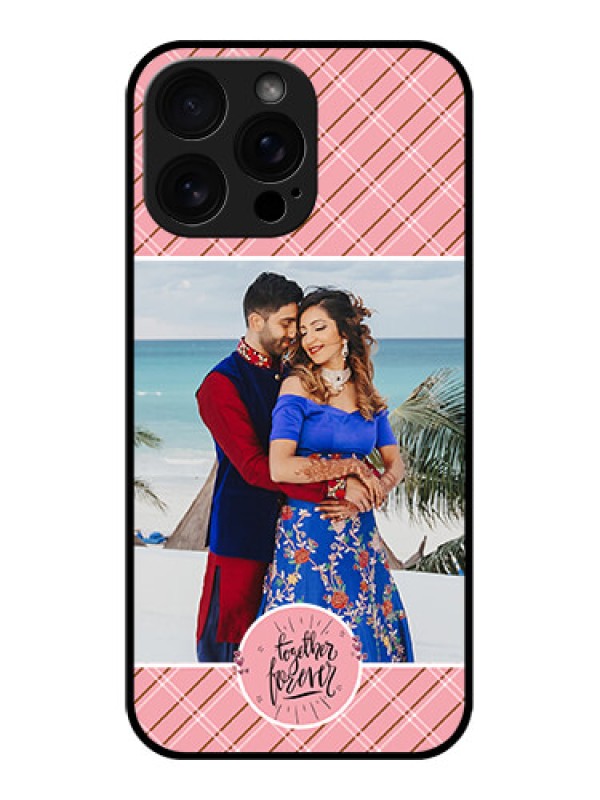 Custom iPhone 16 Pro Max Custom Glass Phone Case - Together Forever Design