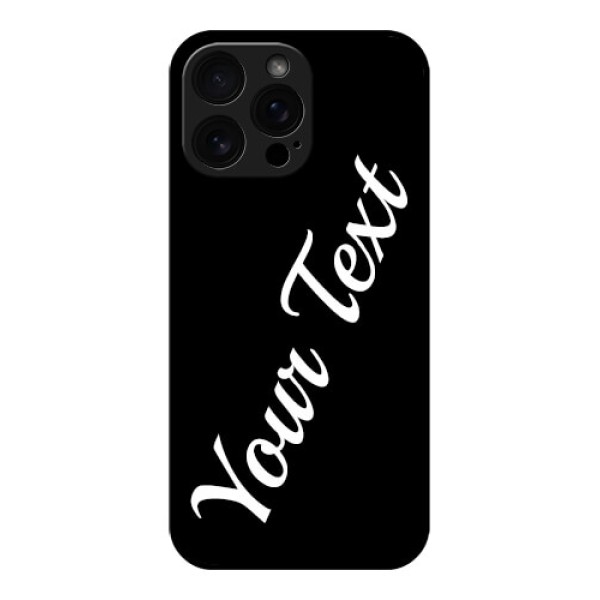 iPhone 16 Pro Max Custom Glass Phone Case - With Your Name Design