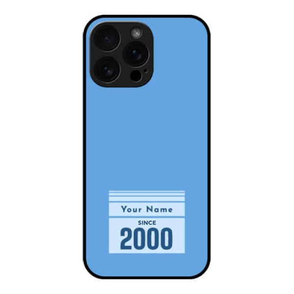 iPhone 16 Pro Max Custom Glass Phone Case - Custom Year Of Birth Design iPhone 16 Pro Max Custom Glass Phone Case - Custom Year Of Birth Design