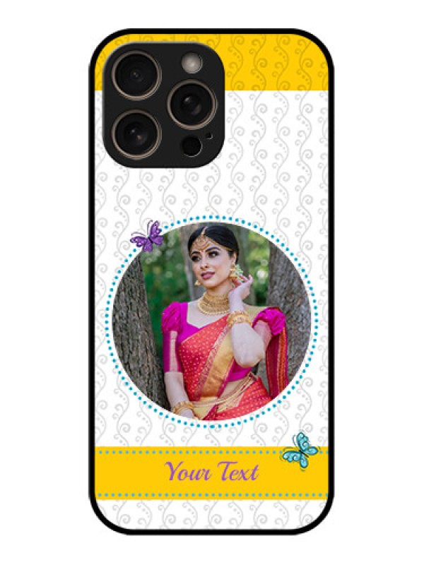 Custom iPhone 16 Pro Custom Glass Phone Case - Girls Premium Case Design