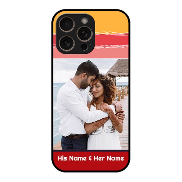 iPhone 16 Pro Custom Glass Phone Case - Colorful Case Design