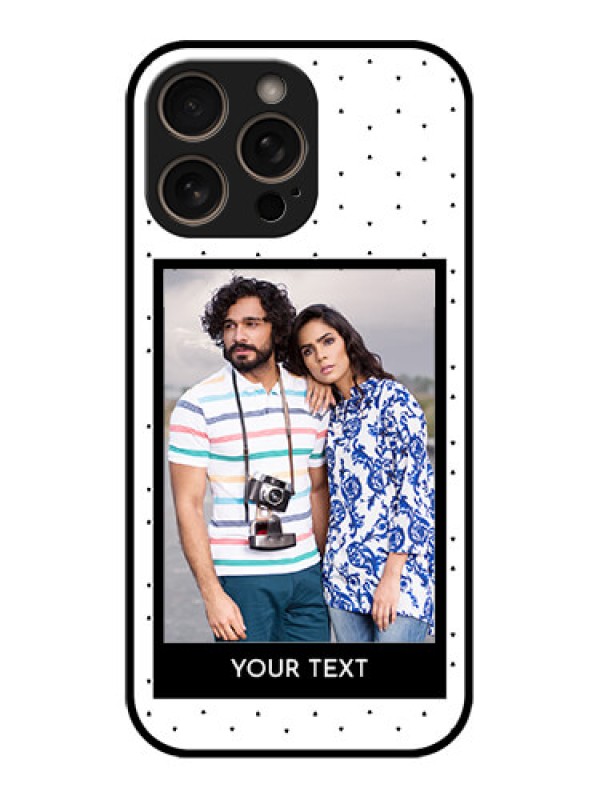 Custom iPhone 16 Pro Custom Glass Phone Case - Premium Design