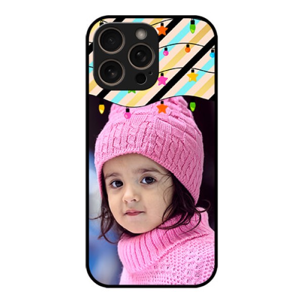 iPhone 16 Pro Custom Glass Phone Case - Lights Hanging Design