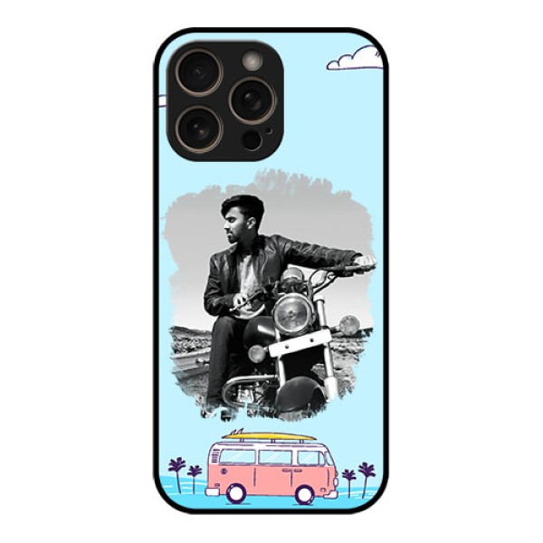 iPhone 16 Pro Custom Glass Phone Case - Travel and Adventure Design iPhone 16 Pro Custom Glass Phone Case - Travel and Adventure Design