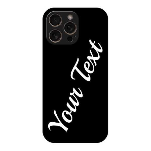 iPhone 16 Pro Custom Glass Phone Case - With Your Name Design