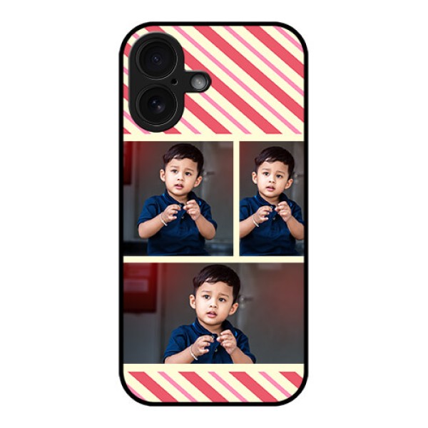 iPhone 16 Custom Glass Phone Case - Picture Upload Mobile Case Design iPhone 16 Custom Glass Phone Case - Picture Upload Mobile Case Design