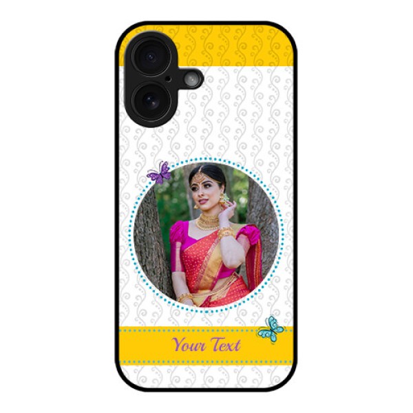 iPhone 16 Custom Glass Phone Case - Girls Premium Case Design
