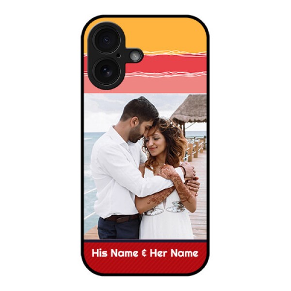 iPhone 16 Custom Glass Phone Case - Colorful Case Design