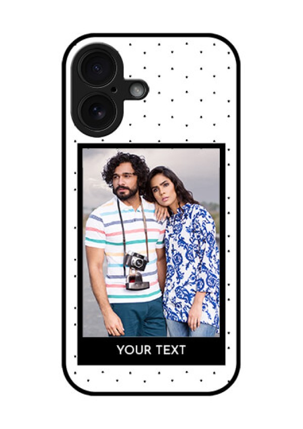 iPhone 16 Custom Glass Phone Case - Premium Design