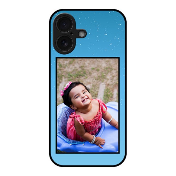 iPhone 16 Custom Glass Phone Case - Wave Pattern Colorful Design iPhone 16 Custom Glass Phone Case - Wave Pattern Colorful Design