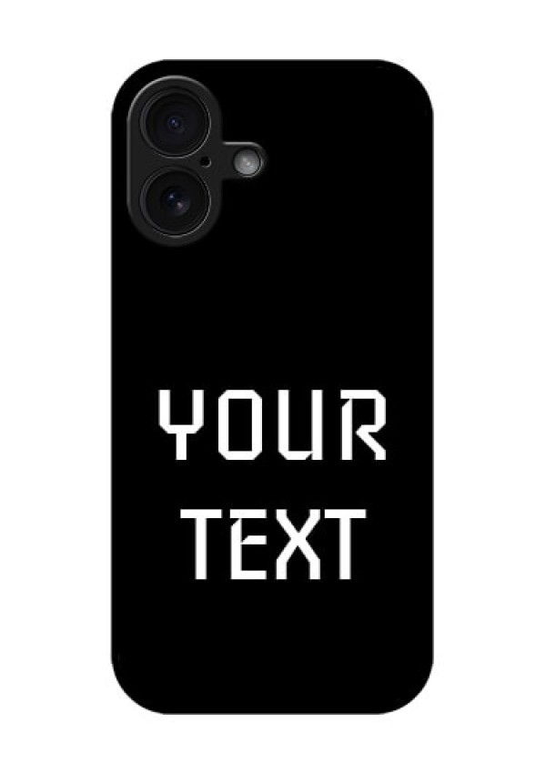 iPhone 16 Custom Glass Phone Case - Your Name Design