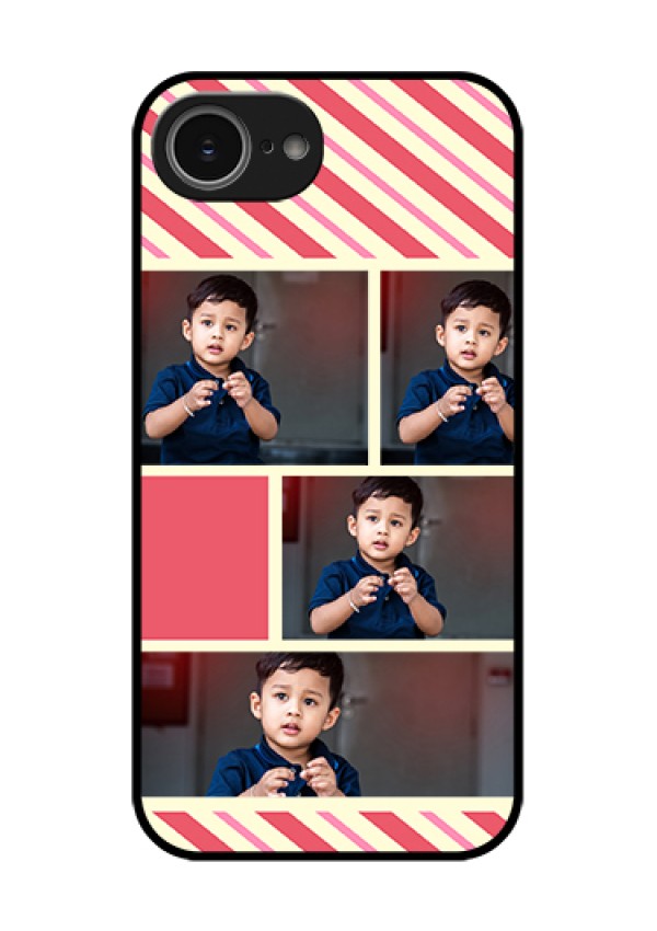 iPhone 16e Custom Glass Phone Case - Picture Upload Mobile Case Design