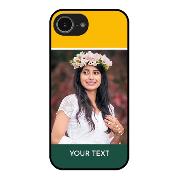 iPhone 16e Custom Glass Phone Case - Love You Design