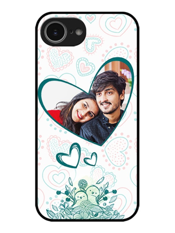 Custom iPhone 16e Custom Glass Phone Case - Premium Couple Design