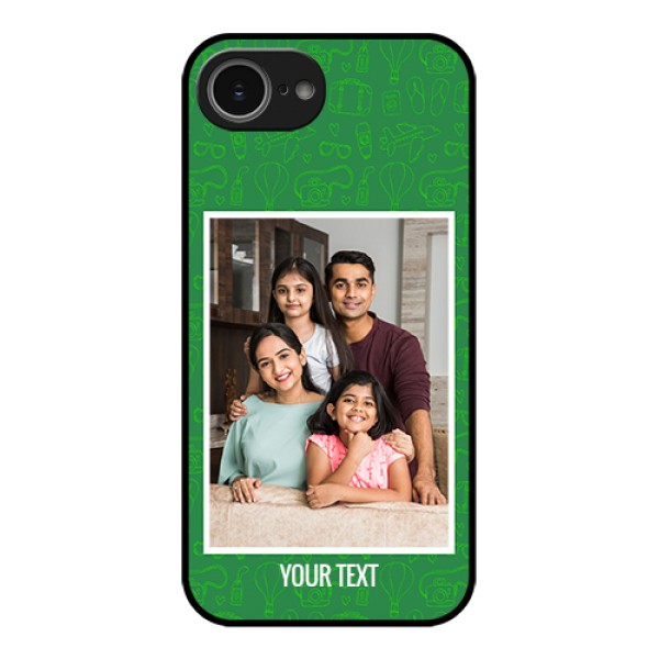 iPhone 16e Custom Glass Phone Case - Picture Upload Design