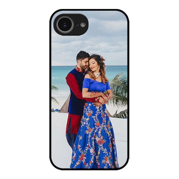 iPhone 16e Custom Glass Phone Case - Upload Full Picture Design iPhone 16e Custom Glass Phone Case - Upload Full Picture Design