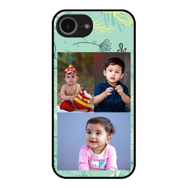 iPhone 16e Custom Glass Phone Case - Forever Family Design